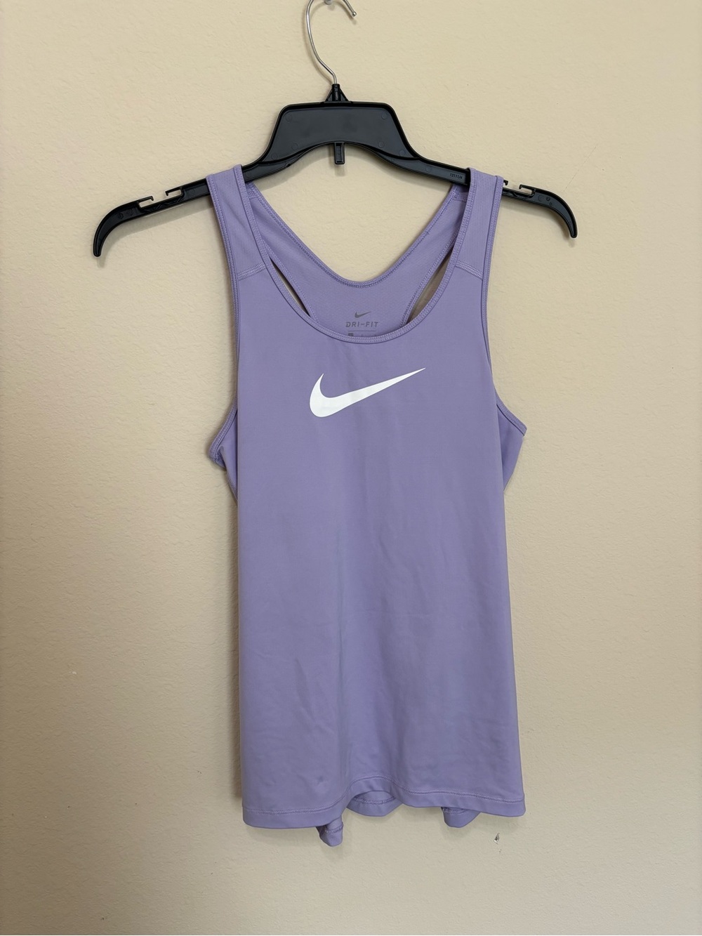Nike Light Purple Racerback Tank with White Swoosh